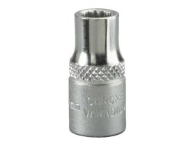 Nástrčná hlavice 1/4" AF 9/16" 12-hranná délka 25mm Kennedy