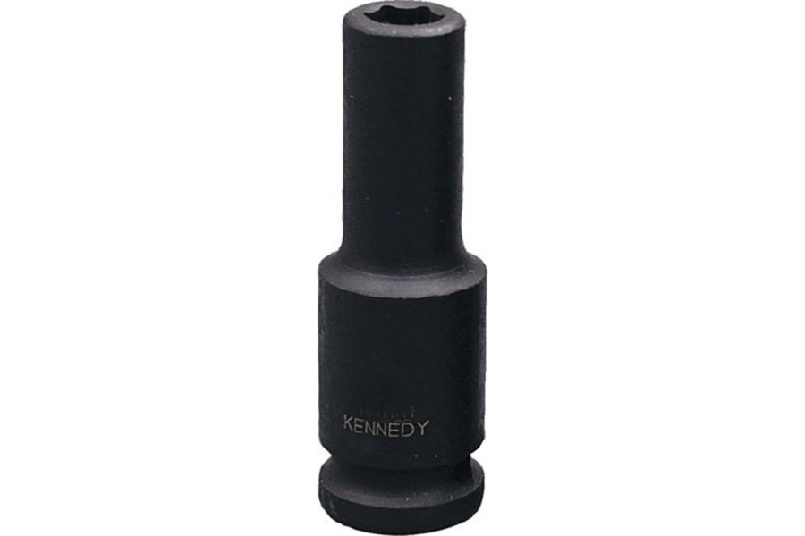 Hlavice 1/2" průmyslová rázová palcová 9/16" prodloužená 6-hranná CrMo Kennedy