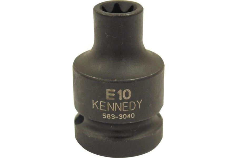 Hlavice průmyslová rázová 1/2" - Bit nástrčný E20 Torx DIN 3129 Kennedy