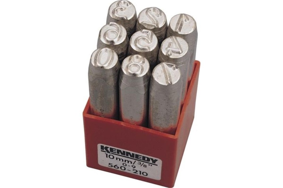 Raznice ruční 4,0 mm (číslice 0-9) Kennedy