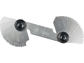 34 BLADE RADIUS GAUGE 1.0-7.0mm Kennedy KEN5180820K