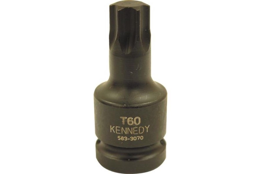Hlavice průmyslová rázová 1/2" - Bit nástrčný T47 Torx DIN 3129 Kennedy
