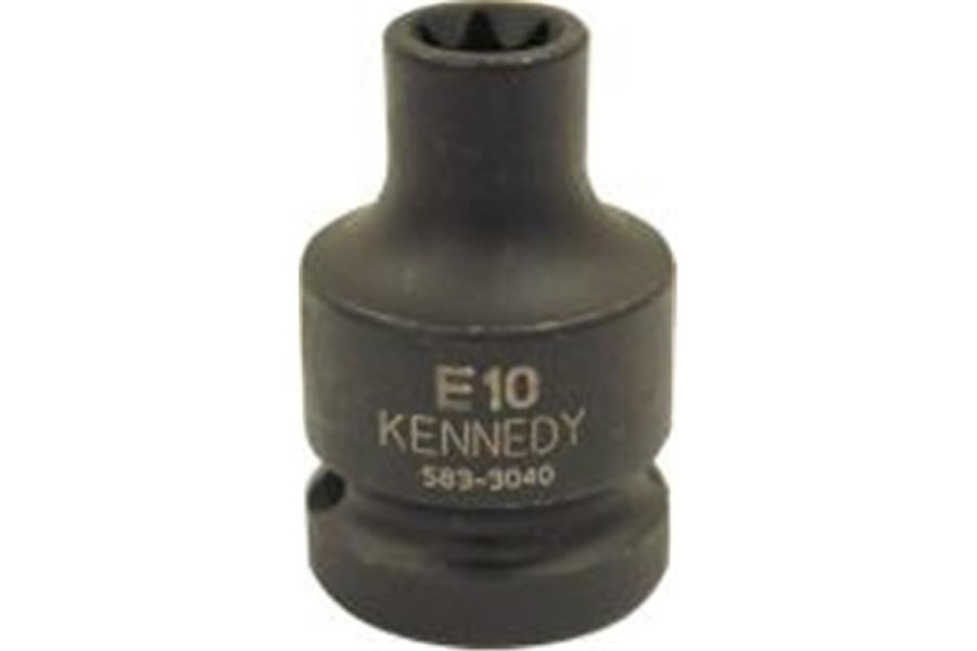 Hlavice průmyslová rázová 1/2" - Bit nástrčný E18 Torx DIN 3129 Kennedy