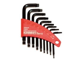 Sada klíčů Torx 9dílná T8 - T40 zástrčných Kennedy