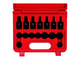 Sada bitů rázových 1/2" Torx 16-dílná Kennedy