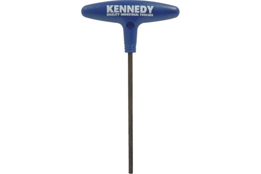 Klíč imbus s&nbsp;T rukojetí 4,0 x 190 mm metrický zástrčný Kennedy